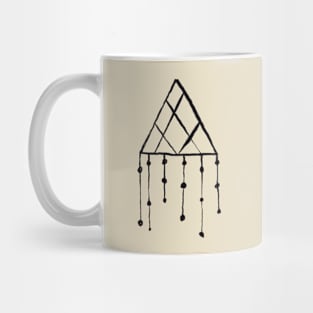 Abstract Drawing - 4 (Black) Mug